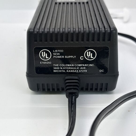 Coleman Electric Coolers Power Supply 12 Volt Plug Model 5232E640T Adapter Works - Picture 2 of 8